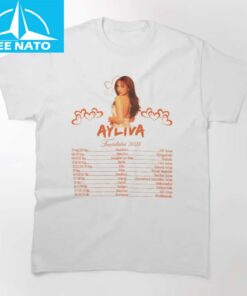 Ayliva Tourdates 2025 Concert Shirt 3