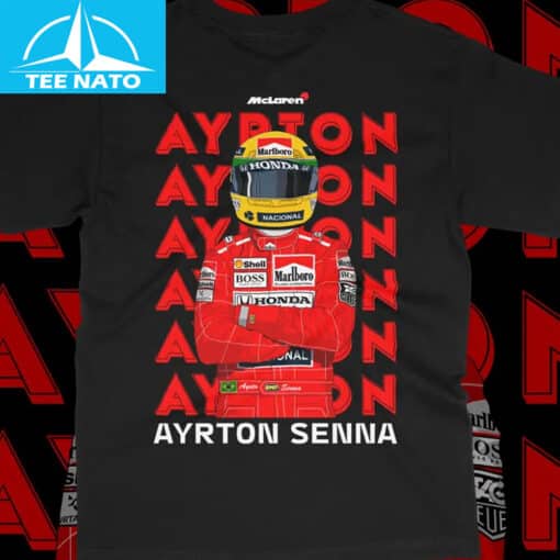 Ayrton Senna Tribute Shirt