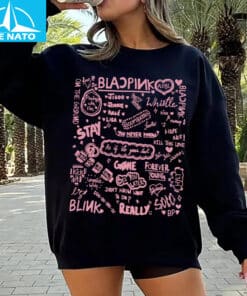 BLACKPINK Song Titles and Lyrics Shirt
