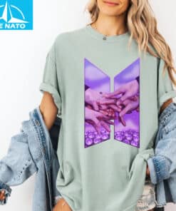 BTS Army Purple Unity Hands Shirt2