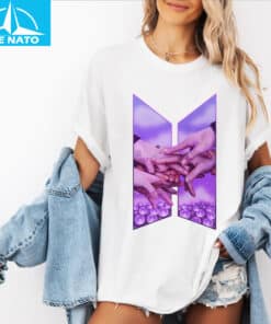 BTS Army Purple Unity Hands Shirt3