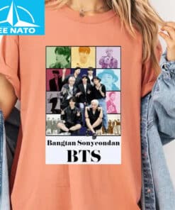 BTS Bangtan Sonyeondan K Pop Music Group Collage Shirt1