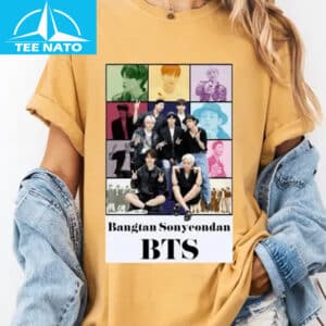 BTS Bangtan Sonyeondan K Pop Music Group Collage Shirt2