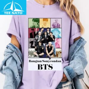 BTS Bangtan Sonyeondan K Pop Music Group Collage Shirt3