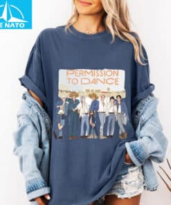 BTS Cowboy Outfit Permission to Dance Cartoon Shirt2