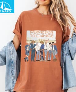 BTS Cowboy Outfit Permission to Dance Cartoon Shirt7