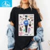 BTS Jin Doodle Collage Shirt4