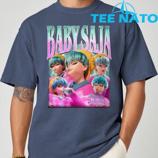 Baby Saja Retro, Kpop Demon Hunter T-Shirt - Image 5
