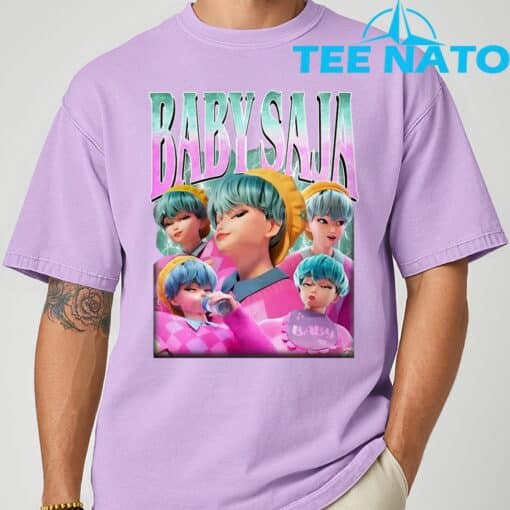 Baby Saja Retro, Kpop Demon Hunter T-Shirt - Image 6