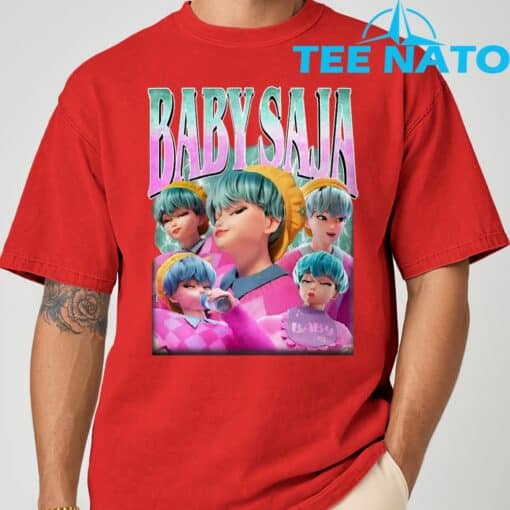 Baby Saja Retro, Kpop Demon Hunter T-Shirt - Image 8