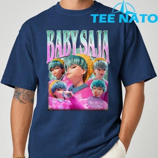 Baby Saja Retro, Kpop Demon Hunter T-Shirt - Image 9