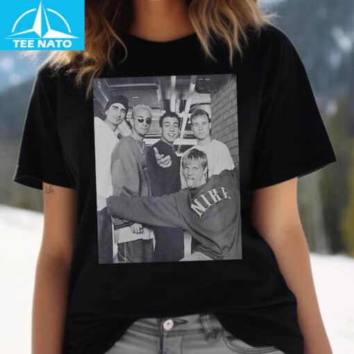 Backstreet Boy Band Photo Shirt - Image 2