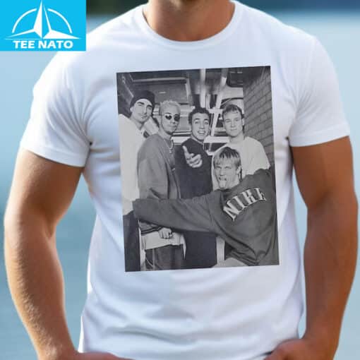 Backstreet Boy Band Photo Shirt - Image 3