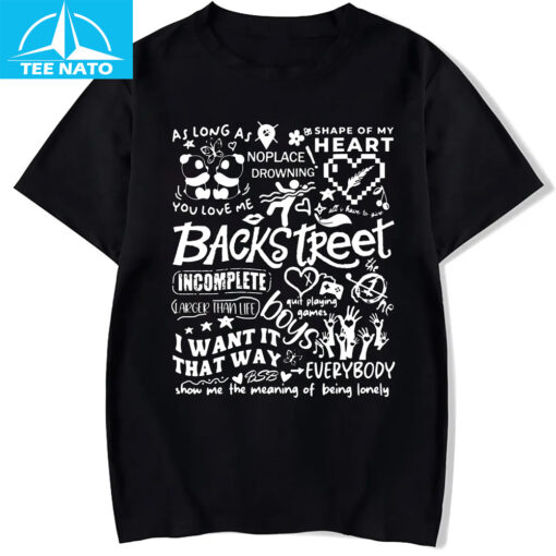 Backstreet Boys Album Tracklist Shirt