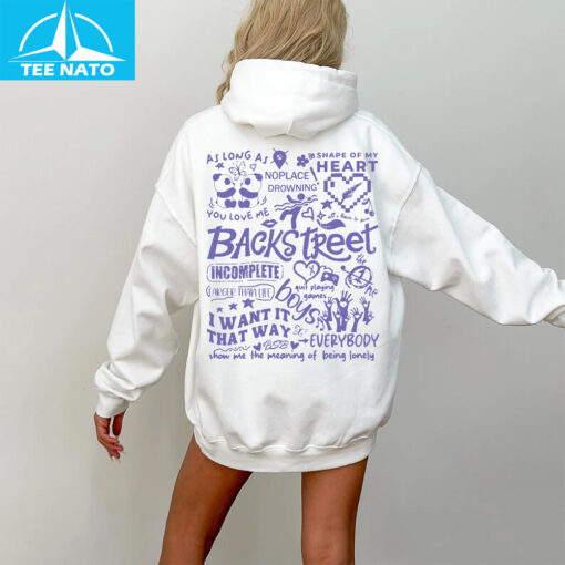 Backstreet Boys Album Tracklist Shirt - Image 4