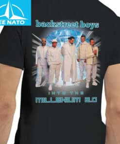 Backstreet Boys BSB Into The Millennium 2.0 Tour Shirt2