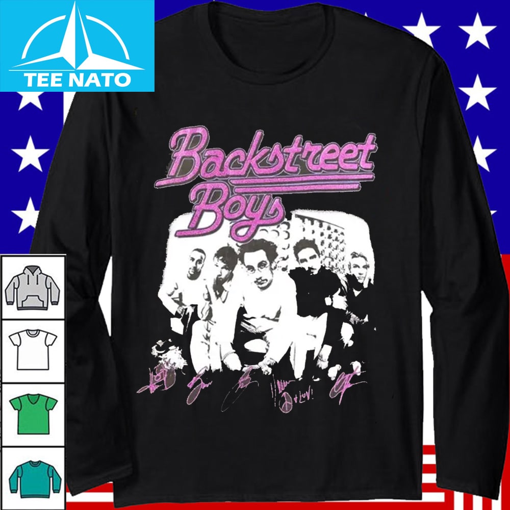 Group shot on the BSB shirt