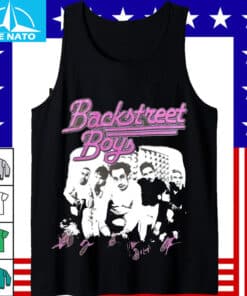 Backstreet Boys Band Signatures Graphic Shirt3