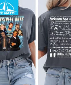 Backstreet Boys I Want It That Way Lyrics Shirt