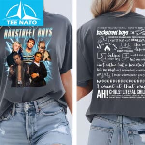 Backstreet Boys I Want It That Way Lyrics Shirt 12 Backstreet Boys I Want It That Way Lyrics Shirt
