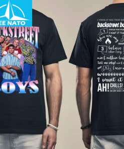 Backstreet Boys I Want It That Way Song Lyrics Shirt2