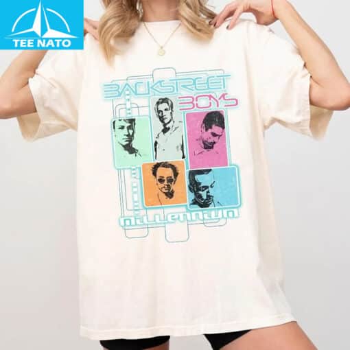 Backstreet Boys Millennium Tour Music Vintage Shirt - Image 3