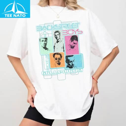 Backstreet Boys Millennium Tour Music Vintage Shirt - Image 4