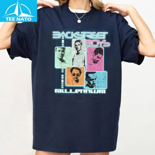 Backstreet Boys Millennium Tour Music Vintage Shirt - Image 5