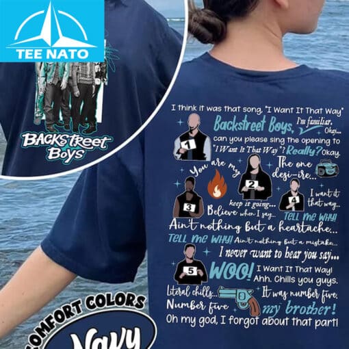 Backstreet Boys Shirt, Gift Vegas 2025 Reunion Tour Shirt - Image 3