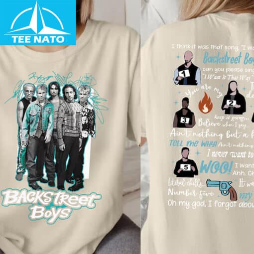 Backstreet Boys Shirt, Gift Vegas 2025 Reunion Tour Shirt - Image 4