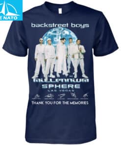 Backstreet Boys The Millennium Sphere Las Vegas Shirt4