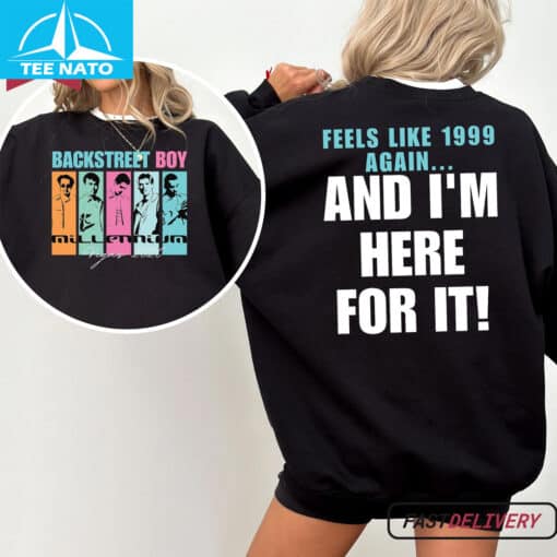 Backstreet Boys Vegas Millennium Tour 2025 Shirt - Image 3