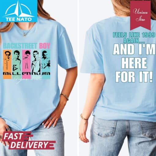 Backstreet Boys Vegas Millennium Tour 2025 Shirt - Image 4