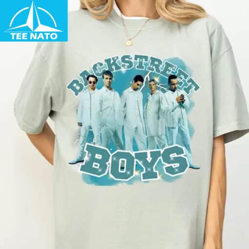 Backstreet Boys Vintage Style Boy Band Shirt - Image 2