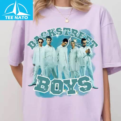 Backstreet Boys Vintage Style Boy Band Shirt - Image 4