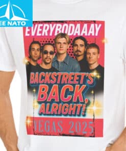 Backstreet's Back Alright Vegas 2025 Shirt
