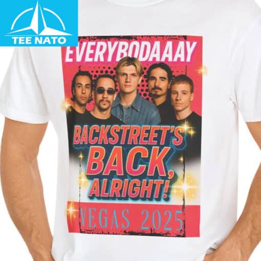 Backstreet's Back Alright Vegas 2025 Shirt