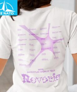 Baekhyun Reverie World Tour 2025 Shirt3