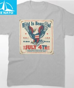 Bald Is Beautiful July 4 Independence Day Shirt1