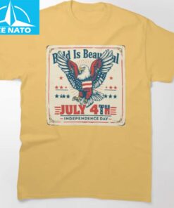 Bald Is Beautiful July 4 Independence Day Shirt2