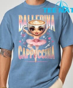 Ballerina Cappuccina Italian Brainrot Funny Shirt 8