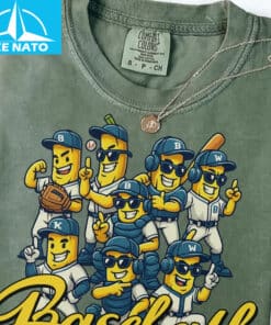 Bananas Baseball Team Shirt