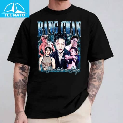 Bang Chan Stray Kids Y2k Shirt - Image 3