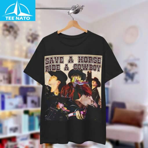 Bangtan Jin Tour Ride a Cowboy Shirt - Image 4