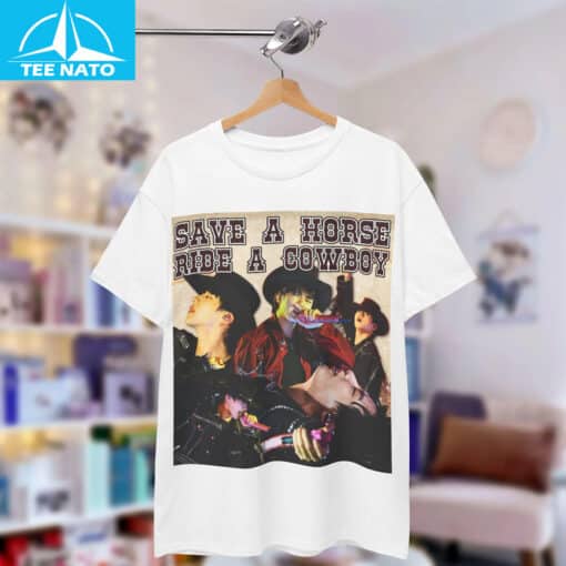 Bangtan Jin Tour Ride a Cowboy Shirt - Image 5