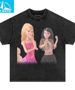 Barbie Friends Thinking and Disgusted Shirt2