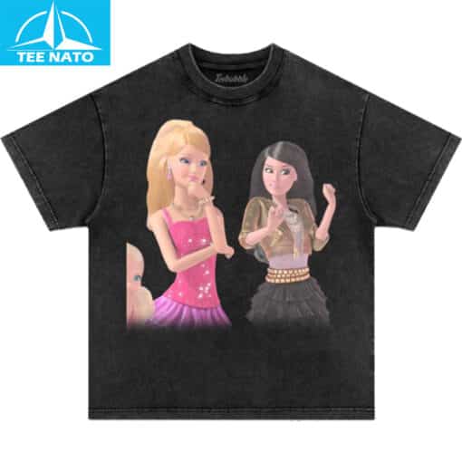 Barbie Friends Thinking and Disgusted Shirt - Image 3