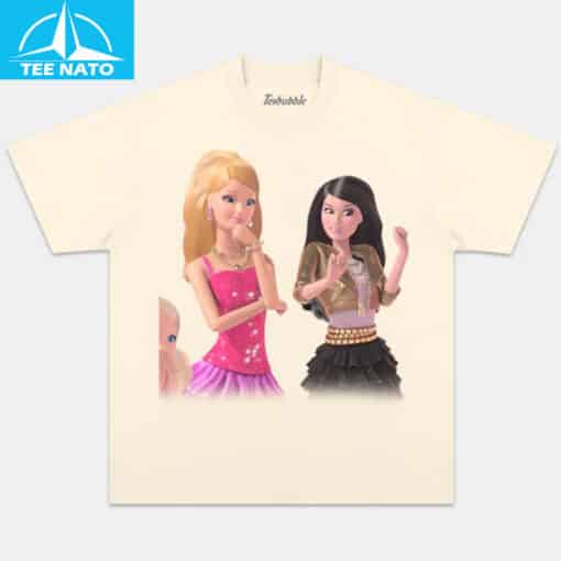 Barbie Friends Thinking and Disgusted Shirt - Image 5