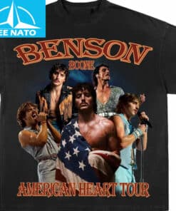 Benson Boone American Heart Tour Music Concert Shirt1