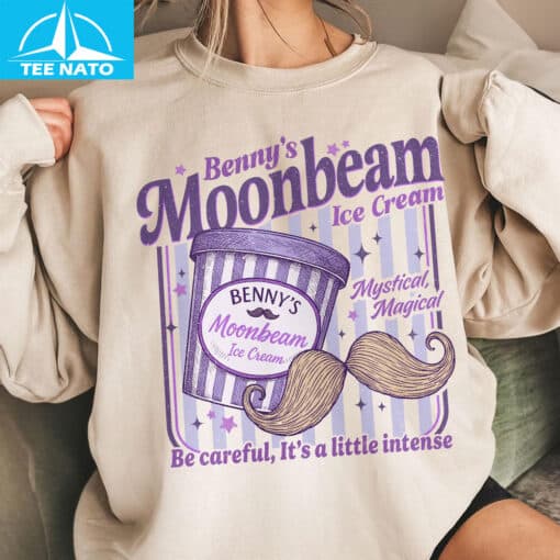 Benson Boone Benny’s Moonbeam Ice Cream T Shirt - Image 4